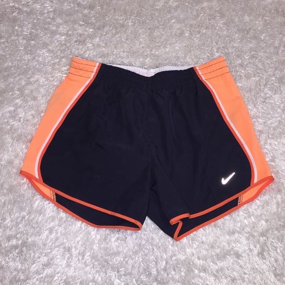 ⭐️🔻Nike Gray/Orange Jogging Shorts XS - Picture 1 of 3